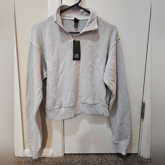 wild fable Jackets & Blazers - Wild Fable cropped quarter zip